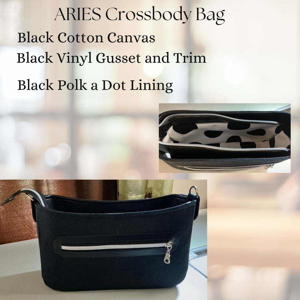 Handmade Aries Modified Crossbody Purse