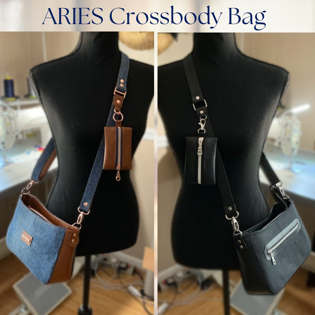 Handmade Aries Modified Crossbody Purse
