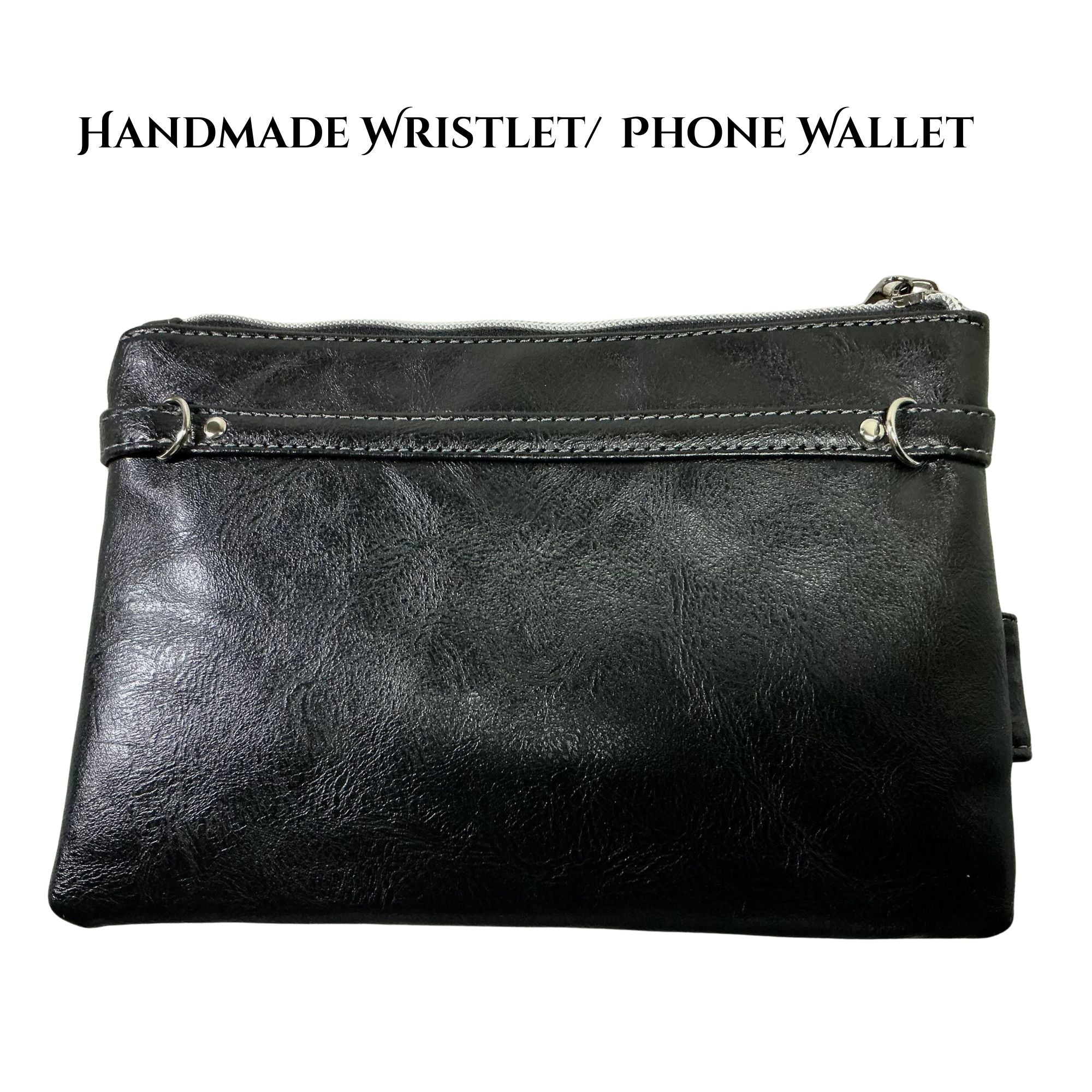 Houndstooth Phone Wallet/Wristlet